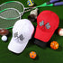 3 Pieces Baseball Cap for Men Women Checkered Flags Race Car Flag Adjustable Washable Trucker Hat Embroidery Unisex Dad Hat Sports Cap, White, Red...