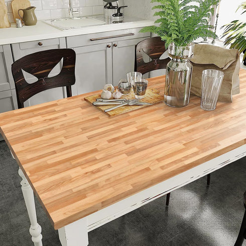 Jeweluck Wood Contact Paper Peel and Stick Wallpaper 17.7inch × 196.8inch Faux Wood Peel and Stick Countertops Self Adhesive Contact Paper Waterpr...
