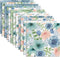 24 Sheets Scrapbook Paper Blue Rose Flower Garden Pattern Paper Double Sided Printing Craft Paper for DIY Card Making Journaling Wedding Scrapbook...