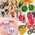 312 PCS Polymer Clay Cutters Set, 24 Shapes Clay Earring Cutters with Earrings Accessories, Clay Pattern Cutting Molds, Plastic Clay Cutters for P...