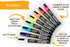 Chalk Markers - 8 Pastel Fine Tip, Erasable, Non-Toxic, Water-Based, For Kids & Adults for Glass or Chalkboard Markers for Businesses, Restaurants...