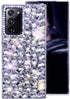 Bonitec for Samsung Galaxy Note 20 Ultra 5G Case 3D Glitter Sparkle Bling Case Luxury Shiny Crystal Rhinestone Diamond Bumper Clear Gems Protectiv...