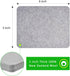 YCWEI YCWEI Needle Felting Pad,100% Natural Wool Needled Felting Mat, 5 x 6 x 1 inch Eco-Friendly Felting Block, Thick and Firm Needle Felting Bas...