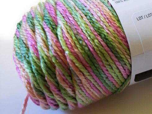 Loops & Threads Soft & Shiny Yarn, 1 Ball, Bermudan Haze, 4 Ounces......