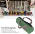 Tool Bag Wide Mouth Large Capacity Carrying Bag Waterproof Handbag Portable Multi Tool Bag for Wrench Screwdriver Pliers Nails for Construction Ca...