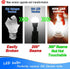 E17 LED Light Bulb 6W(60W Halogen Equivalent) 6000K Daylight White 700lm 120V E17 LED Intermediate Base Bulb for Chandelier,Appliance,Desk Lamp,Ca...