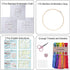 Fanryn Embroidery Kit for Beginners Beginner Embroidery Stitch Practice Kit, 3 Sets Embroidery Kit to Learn 35 Different Stitches for Craft Lover ...