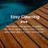 Super Cleaner, Pre-Finish Teak Cleaner and Brightener, Water-Based No Oil Teak Wood Restorer and Protectant, Deep Cleanser for Outdoor & Indoor Wo...