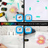 Artesprix Iron-on-Ink Stamp Pad for Sublimation Painting & Drawing, Purple...