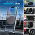 pop-tech Air Vent Phone Holder for Socket Mount, 360° Rotation Vent Clip Car Mount Silicone with Adjustable Switch Lock for Collapsible Grip/GPS N...
