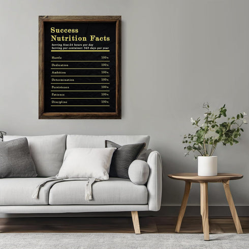 Posterizer 1 pcs-daily encouraging reminder- Achieving Success-Comedy Art-Motivational & Inspirational Art-Decor for Home & Office- UNFRAMED Wall ...