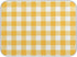 Qilmy Yellow Checked Dish Drying Mat for Kitchen Countertop, Absorbent Dry Mats for Dishes Draining Pad-18" x 24"...