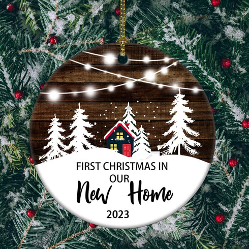First Christmas Married Ornament 2024 Couple Birds Snow Wedding Ornament Gift for Newlywed Couple 2024 Ornament (3inch Mr mrs)...