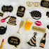 Adult 60th Birthday Photo Booth Props(41Pcs) for Her Him Cheers to 60 Years Birthday Party, Gold and Red Decorations, 60th Happy Birthday Party Su...