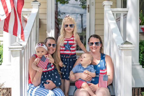 4th Of July Sunglasses American Flag Sunglasses for Independence Day Flag Day June 14th Events Sunglasses Protect Your Eyes from UV Rays Outdoor A...