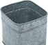 Deco 79 Metal Decorative Canisters Decorative Containers, Set of 2 Decorative Keepsake Boxes 8", 7"H, Silver...