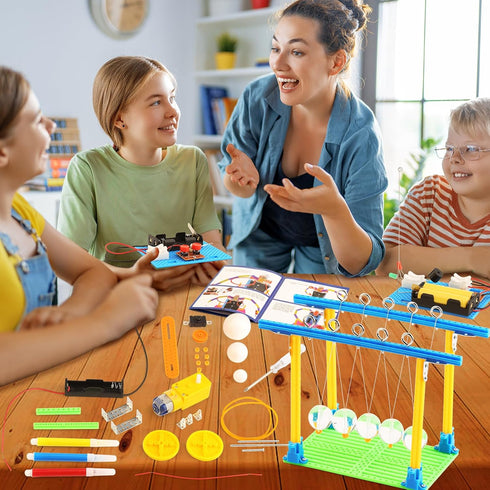 STEM Science Kits for Kids Age 8-12, STEM Toys for Boys Crafts 8-10, Science Activities Experiments, Engineering Projects Activity Robot Building ...