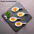 10Pcs Porcelain Tasting Spoons,Caviar Spoons,Sample Spoons for Tasting,4inch Fish Shape Appetizer Plates,Dishwasher Safety,Dessert Tasting Spoons,...