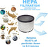 HQRP HEPA Filter compatible with Dyson Pure Cool Link Desk DP01 DP02 & Pure Hot+Cool HP01 HP02 Heater + Fan, 968125-03 EVO Filter Replacement...