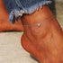Anklet for Women14k Plated Gold S925 Sterling Silver Adjustable Beach Style Foot Love Heart Gold Ankle Bracelet Heart Infinity Mother's Day Gradua...