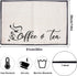 CRASPIRE Coffee Bar Mat 2pcs Coffee Maker Mat for Coffee Machine, 20”X 14” Burlap Placemat with Fabric Backing Coffee Mat Coffee Bar Accessories f...