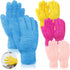 4 Pairs Microfiber Auto Dusting Cleaning Gloves Washable Cleaning Mittens for Kitchen House Cleaning Cars Trucks Mirrors Lamps Blinds Dusting Clea...