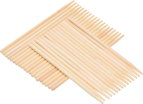 Kare & Kind 100 PCS Bamboo Stylus for Scratch Art - Engraving Tool for Scratch Pads for Arts, Crafts, DIY Items - Also for Painting, Drawing......