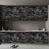Abyssaly Black Marble Paper Granite Wallpaper 15.7" X 118" Countertop Peel and Stick Self Adhesive Thickening for Kitchen Bathroom and Furniture...