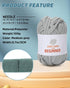 T-Shirt Yarn for Croheting Knitting - 1 PC Chunky Thick Yarn for Bags Blanket Cushions Slippers Storage Baskets Projects, Fabric Yarn 100g (3.5oz)...