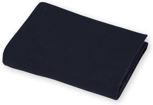 TL Care Supreme 100% Natural Cotton Fitted Crib Sheet 52" x 28", Enhanced Thickness for Soft, Breathable & Hypoallergenic Jersey Comfort, Navy, Ne...