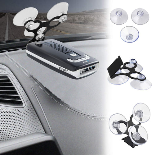 Radar Detector Suction Cup Mount Holder Compatible with Escort MAX, Max 2, MAX360 (Not for MAX360C Cradle Radar)...