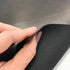 Real Genuine Black Calf Hide Leather: Thick Leather Cow Hide Black Leather Sheets for Crafting (Black, 8x10In/ 20x25cm)...
