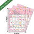 Bingo Cards for Party Supplies, Pink Shower Bingo Game, Party Games with 24 Players, Family Activities, Party Favors Gifts for Adults - pink05...
