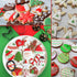 KAISHANE Christmas Cookie Cutter Set,12 Pieces Stainless Steel Biscuit Cutters Shape bells, angels, christmas lights, doe, star christmas tree, so...