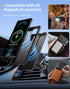 Magnetic for Samsung Galaxy S22 Ultra Case & S23 Ultra Case Compatible with MagSafe Wireless Charging,with Screen Protector,with Kickstand &Camera...