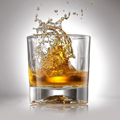 JoyJolt Everyday Whiskey Glasses - 10oz Old Fashioned Glasses, Set 4 Crystal Scotch Glasses, Rocks Glass, Bourbon Glasses, Liquor Glasses, Cocktai...
