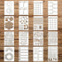 16 Pcs Journal Stencils, Journaling Stencils for A5 Notebook Scrapbook Dotted Journals, Planner Accessories/Supplies for Create Your Own Stencils ...