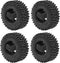 4Pcs ShareGoo 1.0" RC Crawler Tires Micro Rubber Tires Width 20mm Compatible with Axial 1/24 SCX24 Gladiator Bronco C10 JLU Deadbolt B17 RC Crawle...