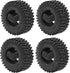 4Pcs ShareGoo 1.0" RC Crawler Tires Micro Rubber Tires Width 20mm Compatible with Axial 1/24 SCX24 Gladiator Bronco C10 JLU Deadbolt B17 RC Crawle...