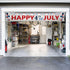 Probsin Large 4th of July Banner Decorations 120"x20" National Independence Day Yard Sign Patriotic Party Supplies American Balloons Hanging Decor...