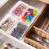 6 PCS Mini Clear Plastic Storage Containers Box Case with Lids Clear Rectangle Box Small Clear Container for Small Items and Other Craft Projects,...