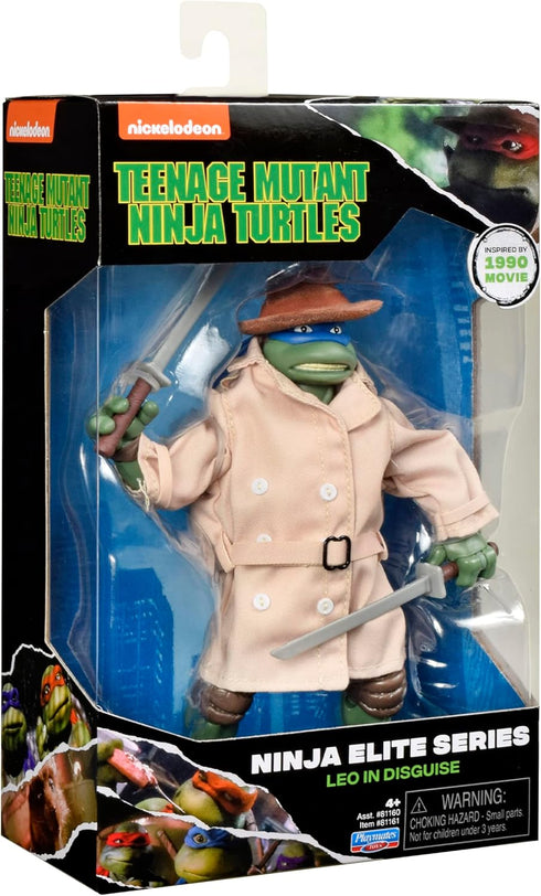 Teenage Mutant Ninja Turtles: Ninja Elite 6" Leonardo in Disguise Figure by Playmates Toys...