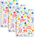 Cackleberry Home Happy Birthday Balloon Dogs Cotton Kitchen Towels 18 x 28 Inches, Set of 3...