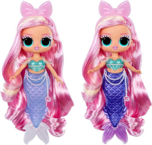 LOL Surprise Tweens Mermaid Lola Waves Fashion Doll with Color Changing Tail, Movable Fin, and Beautiful Accessories – Toy Gift for Kids Ages 4+...
