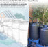 1.25" Diameter Rain Barrel Connector Hose Connect Downspout Diverter to Rainwater Barrel or Link 2 Rain Water Barrels to Store More Water for Home...