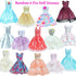 BJDBUS 6 Pcs Ball Mini Gown Dress for 11.5 inch Girl Doll Clothes Playset...