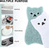 Kitchen Scrub Sponges Non-Scratch Multi-Use Heavy Duty Scrub Sponge for Dishes Pots and Pans Three-Layer Cat Shape Cleaning Sponge?4pack? (cat)...