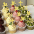 24 Pack Spanish Mi Bautizo Cupcake Toppers with Glitter Cross Angel Dove Baptism Cupcake Picks Decorations for Religious God Bless Theme Baby Show...