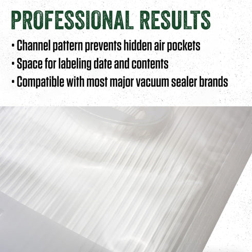 LEM Products MaxVac Gallon Vacuum Sealer Bags, 11 x 16 Inches, Compatible with Major Vacuum Sealer Brands, 28 Count...