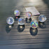 20mm Crystal Glass Ball 15pcs Chandelier Prisms Pendants Parts Beads Rainbow Maker Garden Suncatcher for Windows Candelabra Lamp Curtain Party Wed...